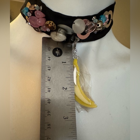 Prada bejeweled Banana Choker - Picture 2 of 8